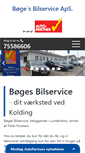 Mobile Screenshot of boges-bilservice.dk